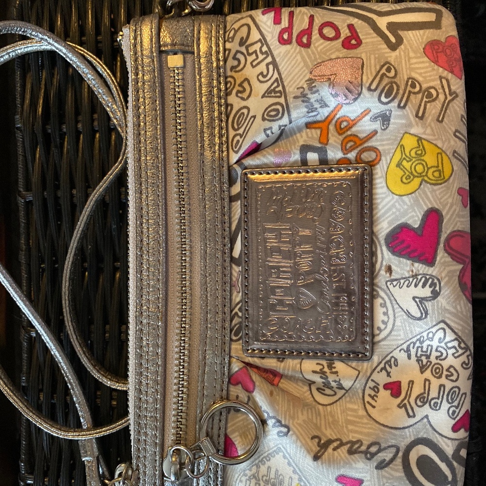 Coach wristlet purse